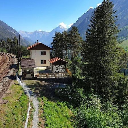 Bahnwaerterhaus Eggwald Vila Wassen Exterior foto